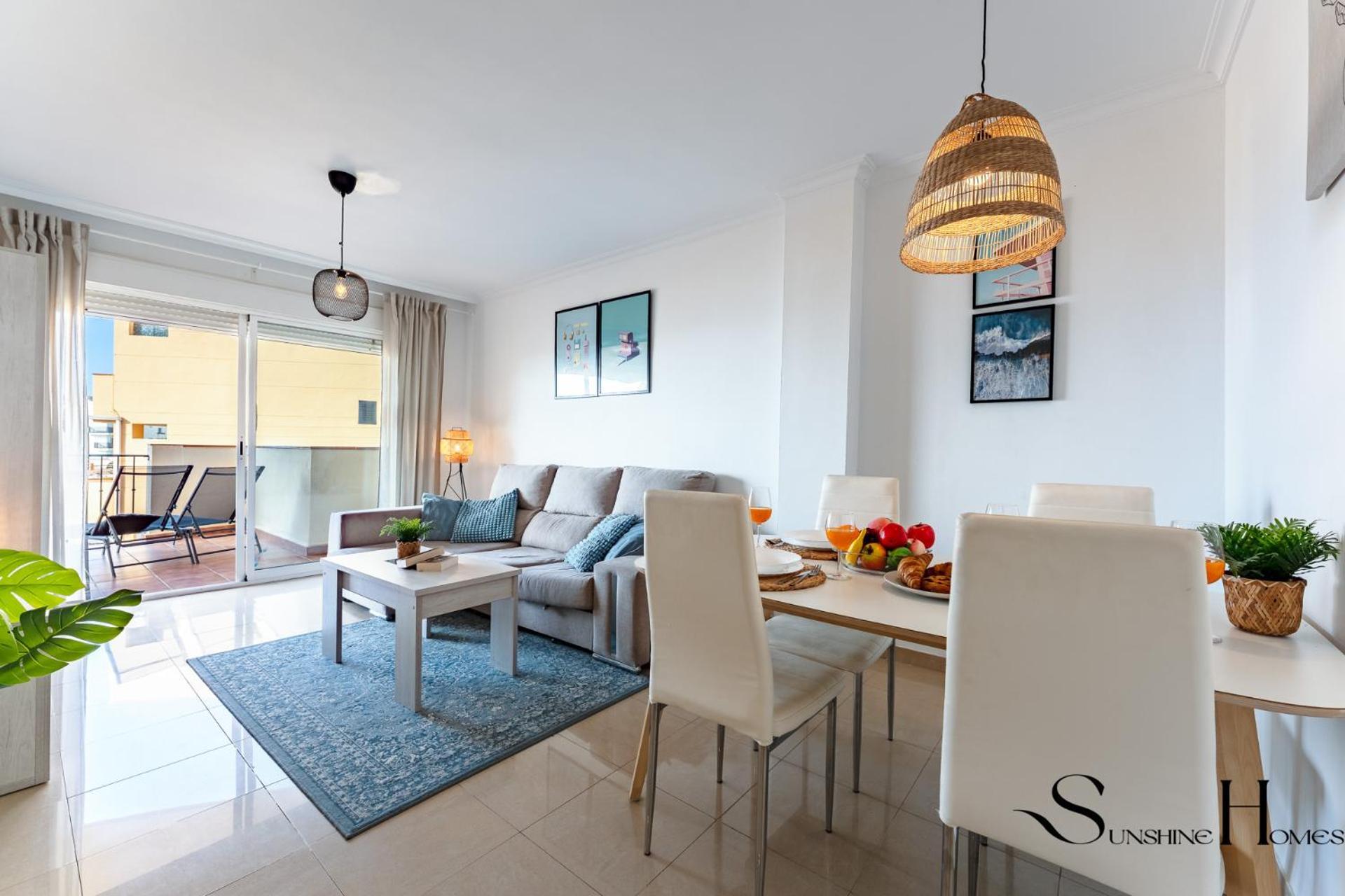 Beachside Retreat With Private Terrace Benalmádena Zewnętrze zdjęcie