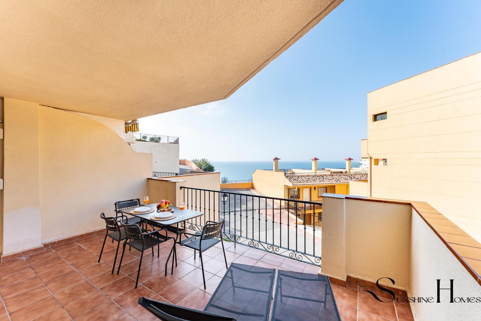 Beachside Retreat With Private Terrace Benalmádena Zewnętrze zdjęcie