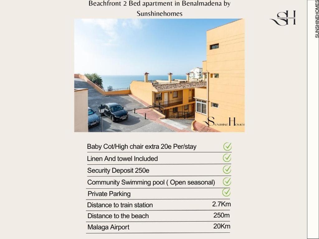 Beachside Retreat With Private Terrace Benalmádena Zewnętrze zdjęcie